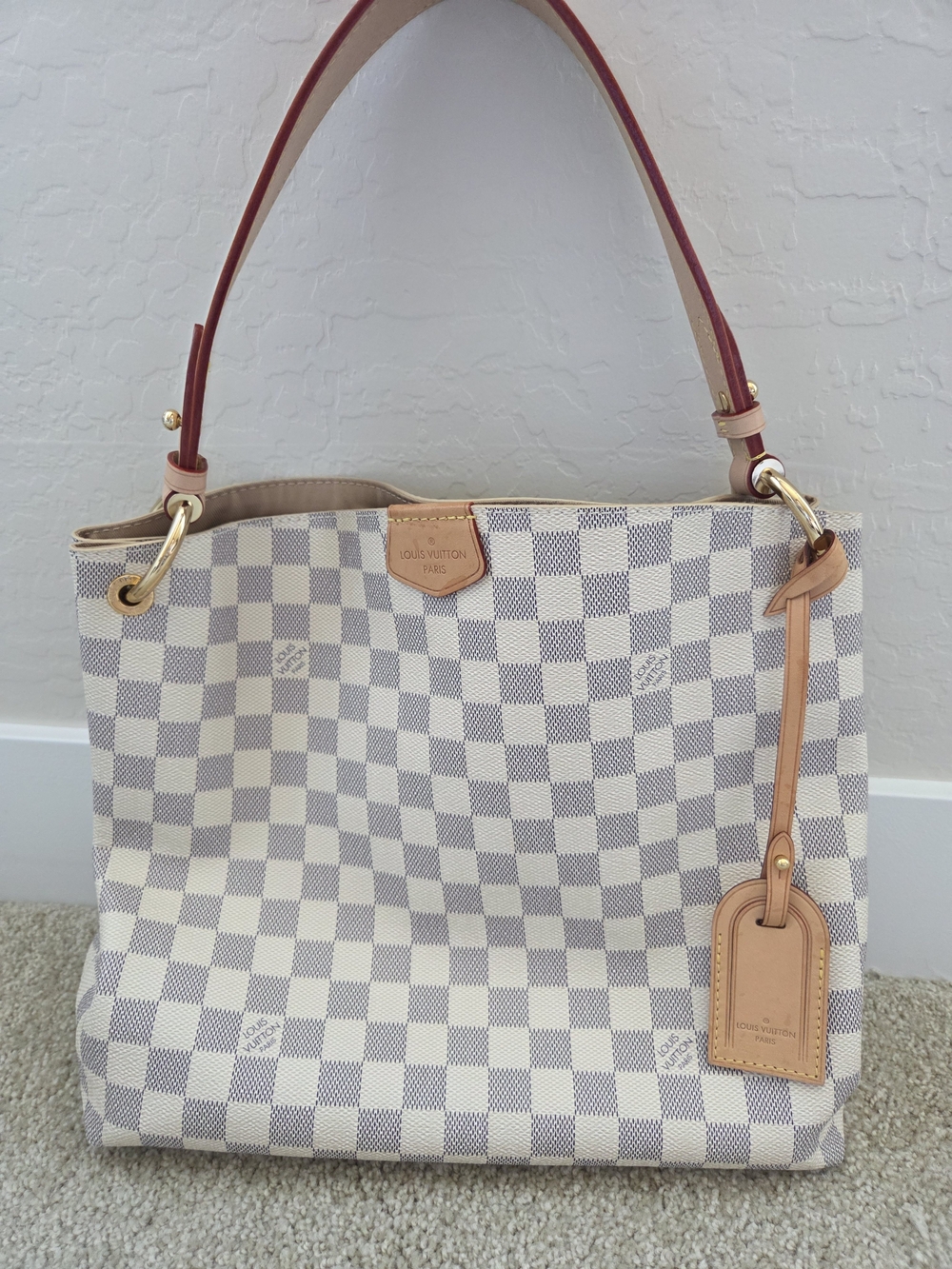 Louis Vuitton Damier Azur Graceful Pm